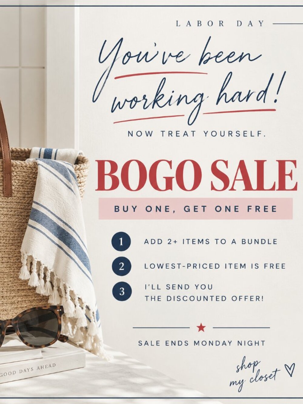 **BUY ONE GET ONE FREE**